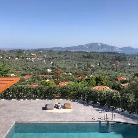 Aerial View Villa Lithakia (Zakynthos)